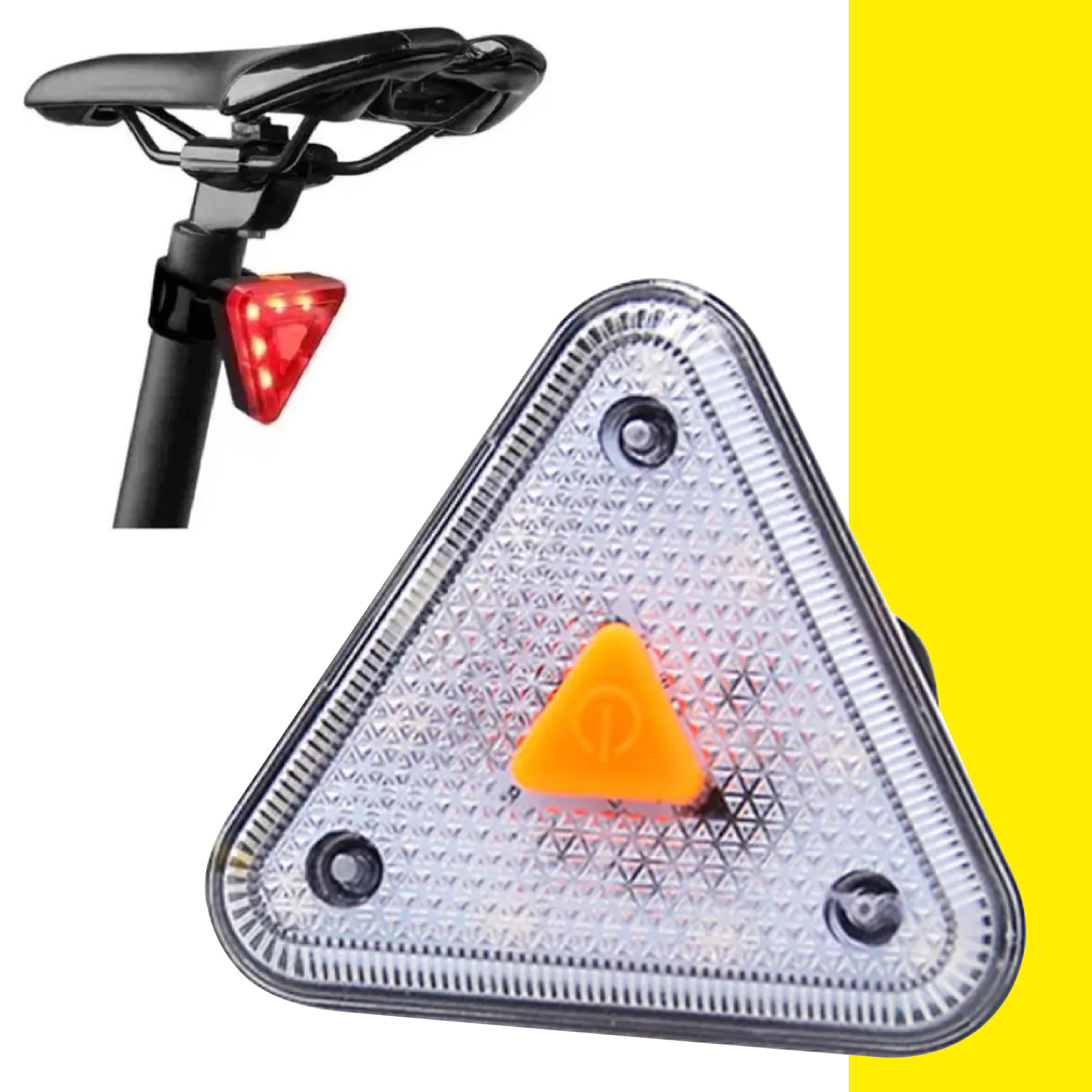 Miniatura 3 de Luz Led Trasera Bicicleta 5 Modos USB