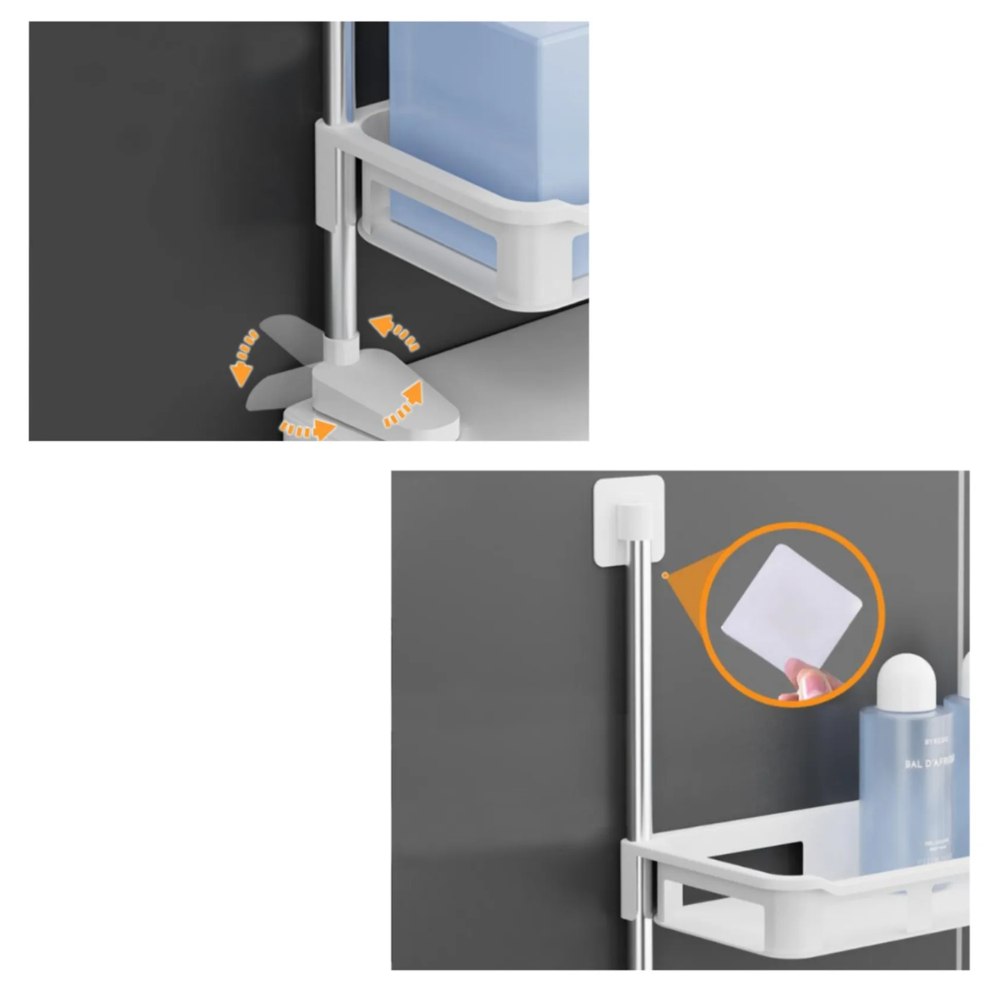 Miniatura 3 de Organizador Estanteria De Baño 3 Niveles