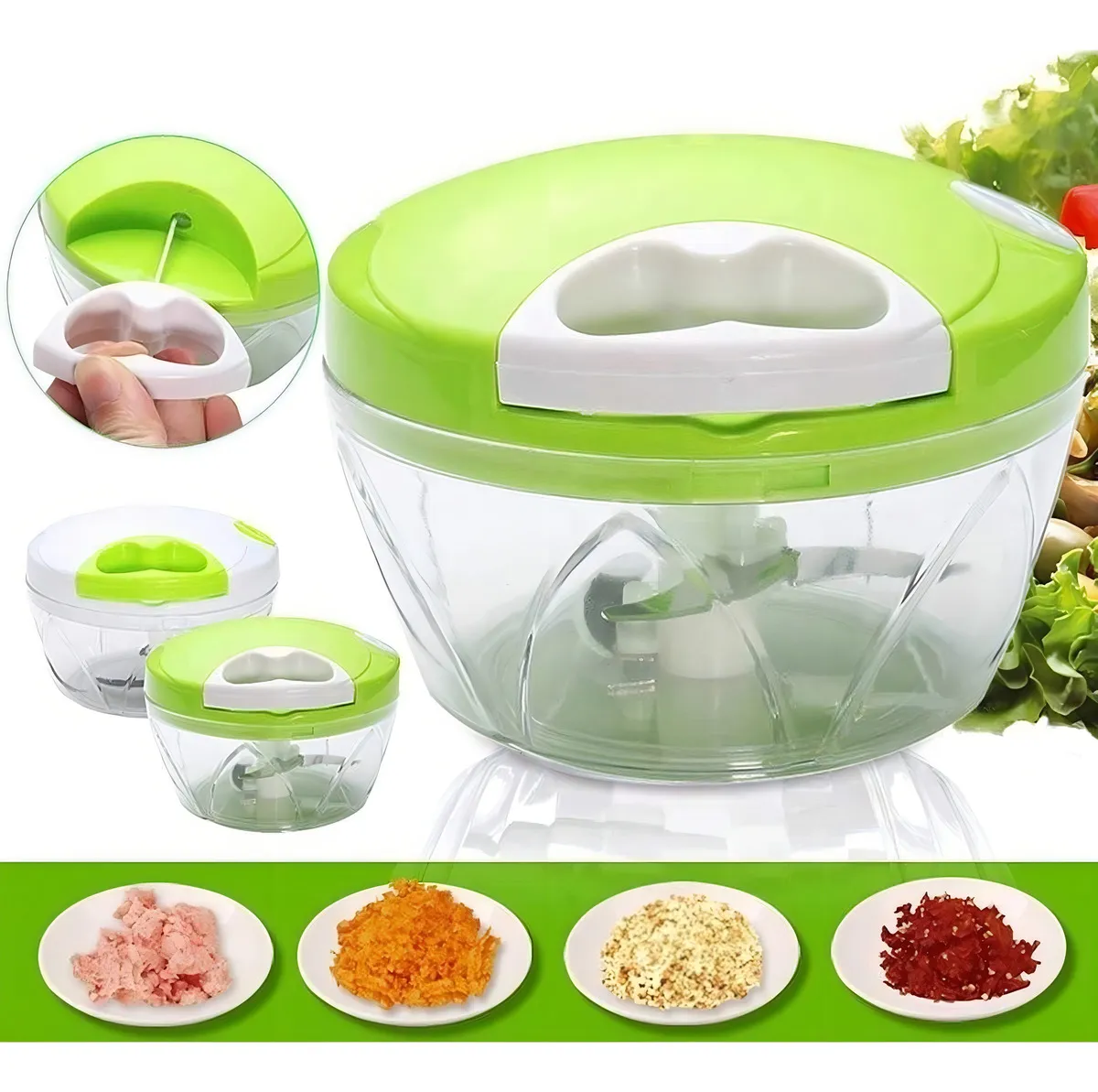 Miniatura 3 de PICADOR DE VERDURA MOLEDOR DE AJO