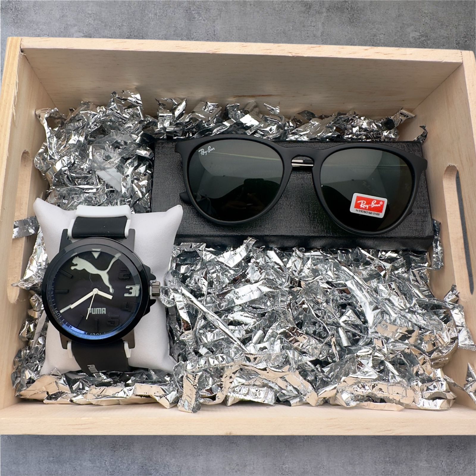 COMBO RELOJ PUMA +GAFAS