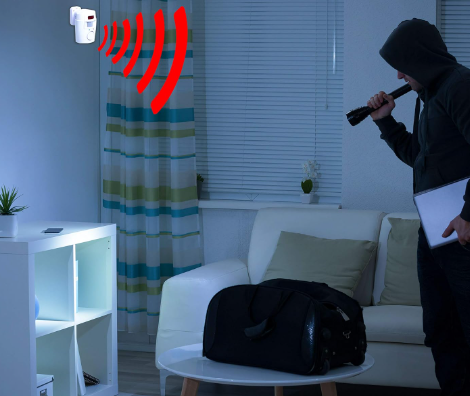 Alarma con sensor movimiento inalambrica