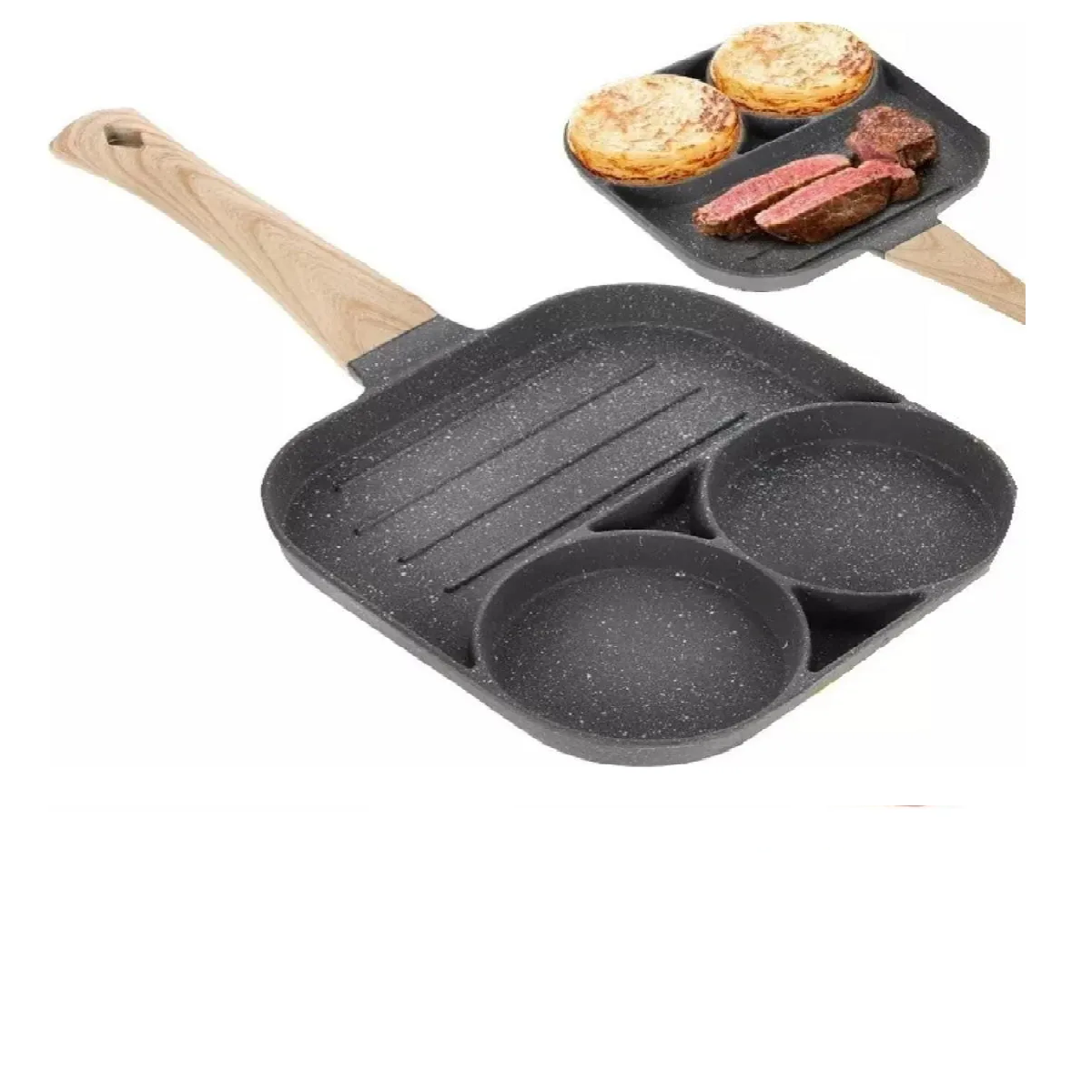 Sartén Antiadherente3 En 1