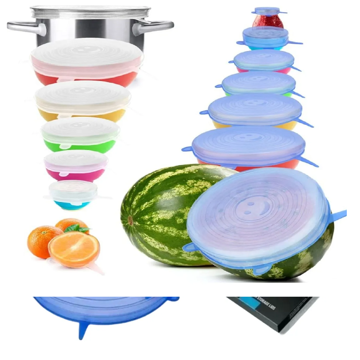 Miniatura 3 de Tapa Hermético Silicona Silicona