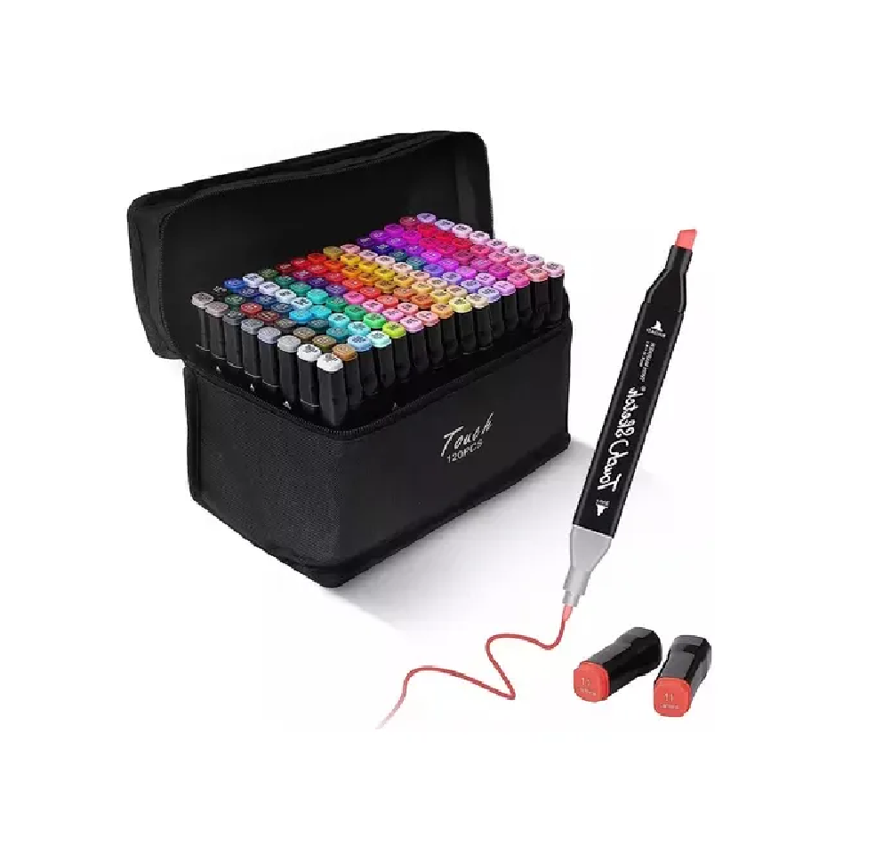 Miniatura 2 de Marcadores Doble Punta X 120pcs