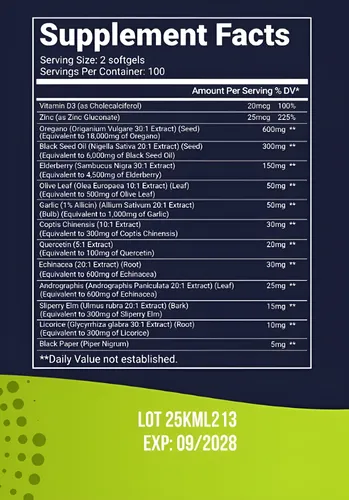 Aceite De Oregano Compuesto  total healt