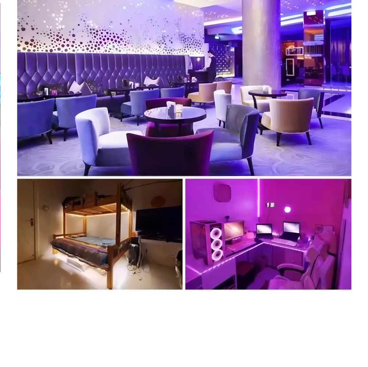 Miniatura 2 de Cinta Led Rgb Bluetooth 5mts