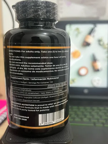 Shilajit X60 Cap satoomi