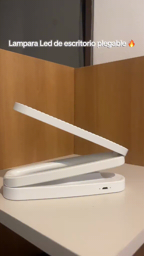 Lámpara LED de Escritorio Plegable