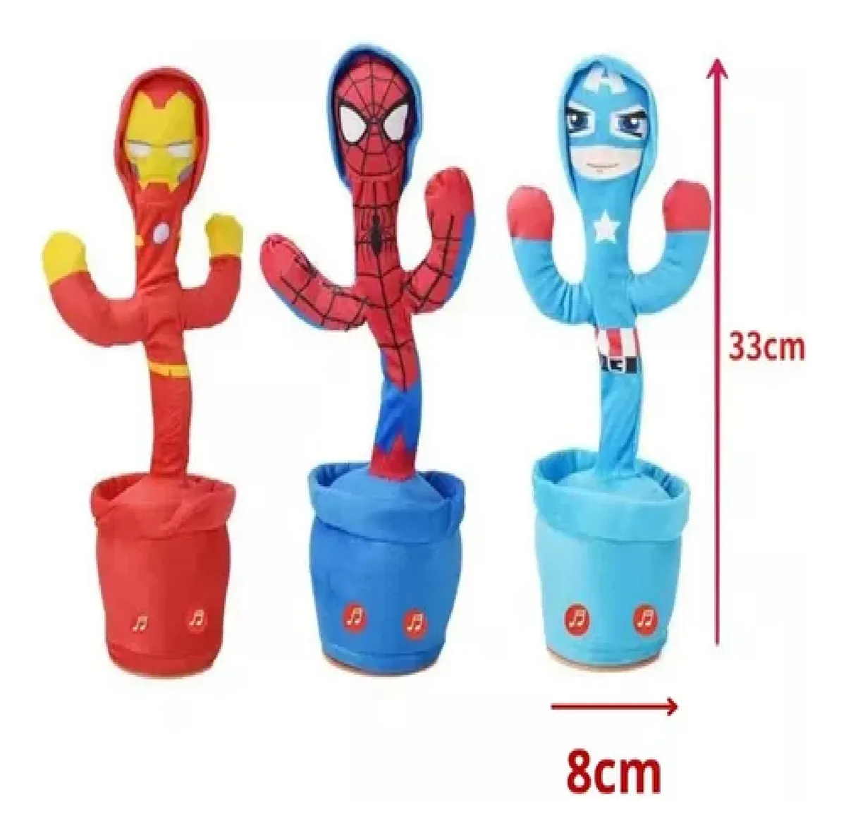 CACTUS BAILARIN SUPER HEROES
