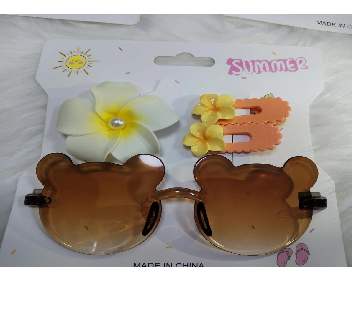 Miniatura 2 de Set De Gafas Pinzas Para Bebe Niña