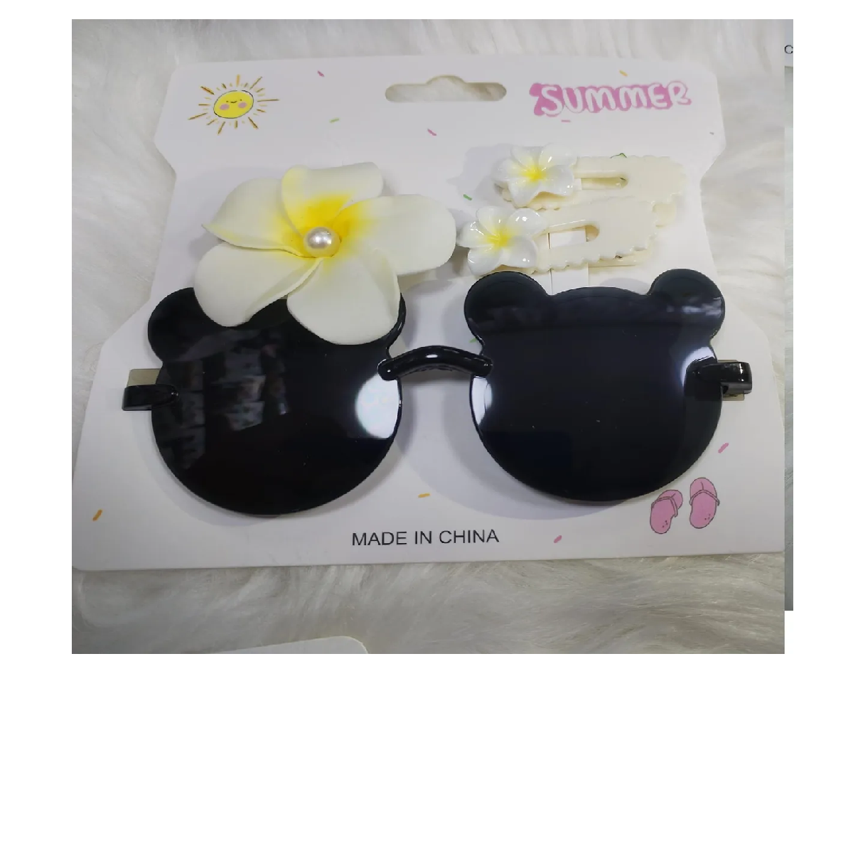 Miniatura 3 de Set De Gafas Pinzas Para Bebe Niña