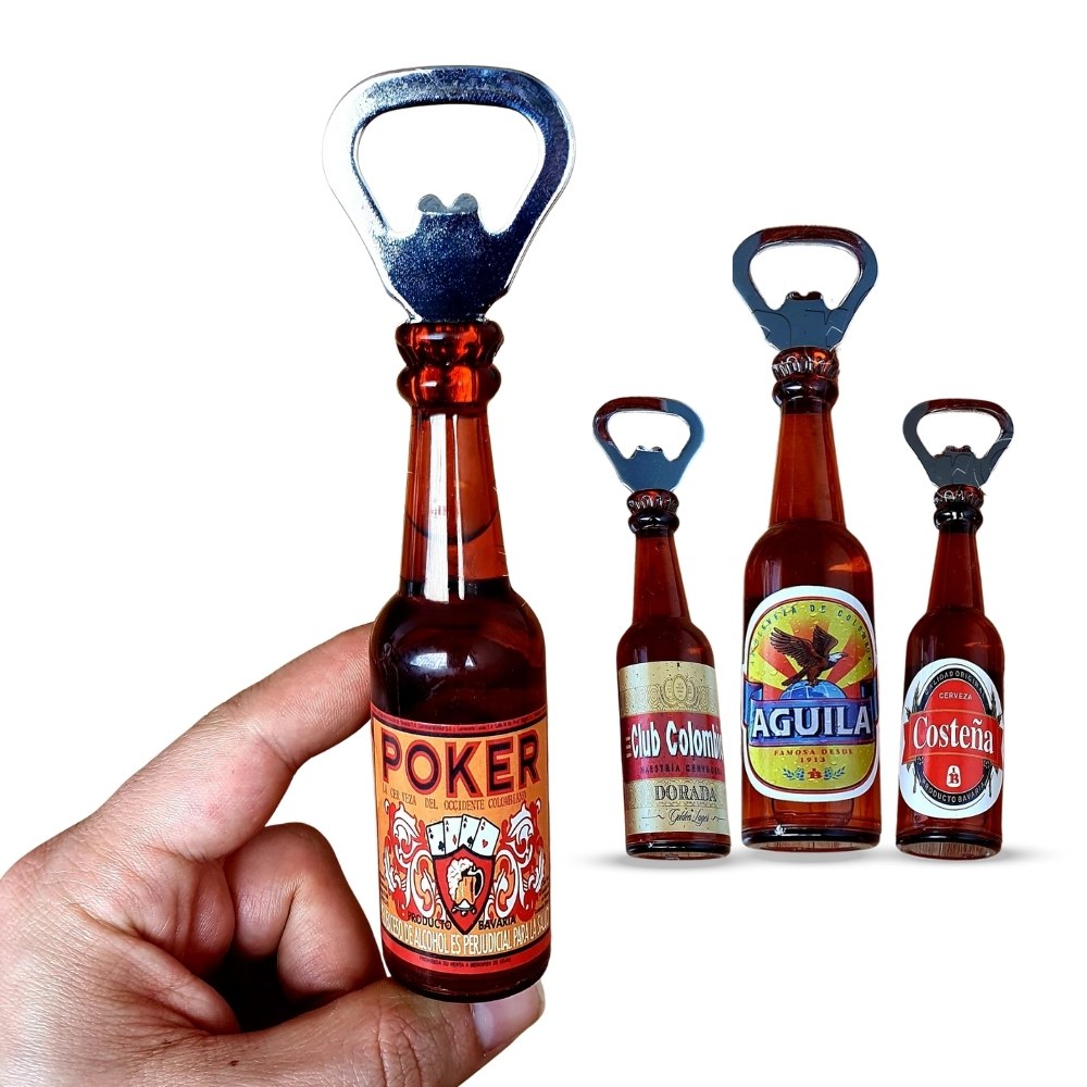 Destapador Botella Cerveza Trago Con Ima