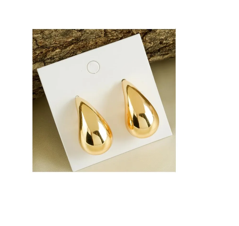 Miniatura 2 de Aretes De Gota Lagrima Mujer