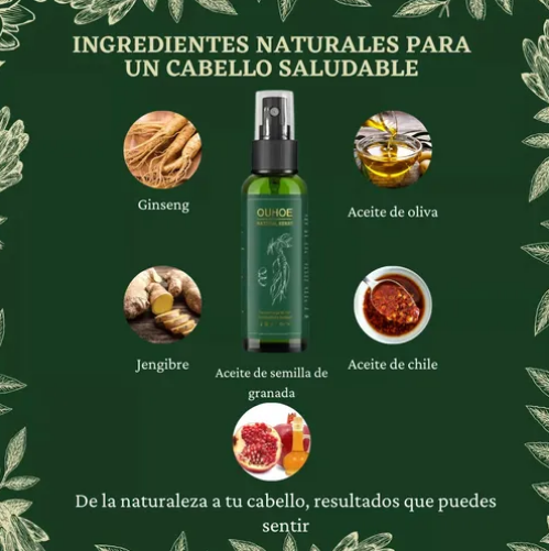 Miniatura 2 de SPRAY CRECIMIENTO PELO OUHOE CJ X2