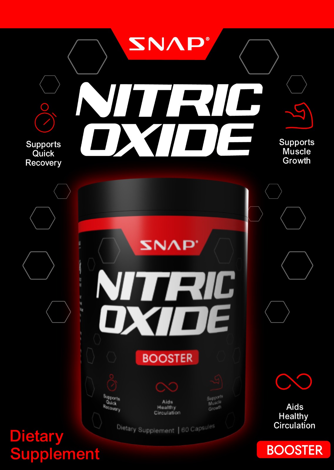 NITRIC OXIDE 60 Capsulas