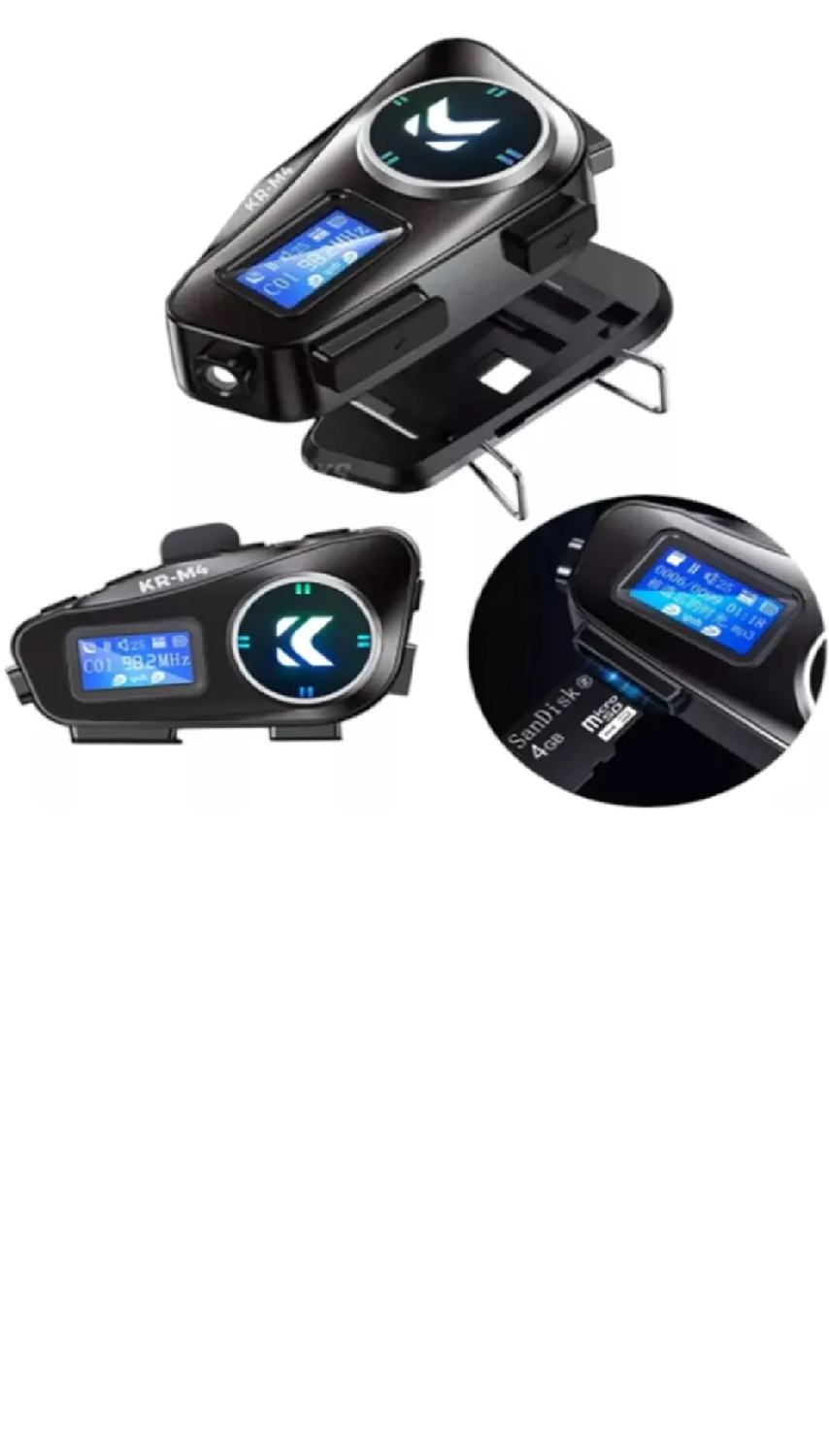 Intercomunicador Con Pantalla Bt Kr-m4