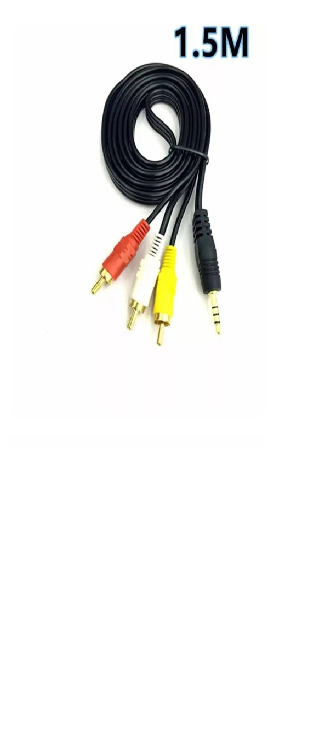 Miniatura 2 de Cable Audio Y Video 1.5 Metros