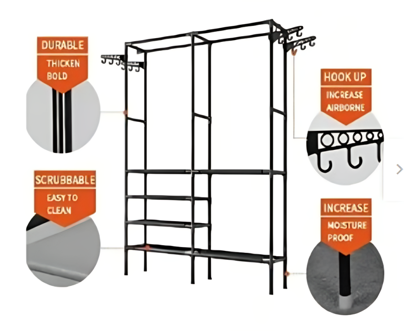 Miniatura 2 de ARMARIO TUBULAR 2 MODOS FUNCIONAL