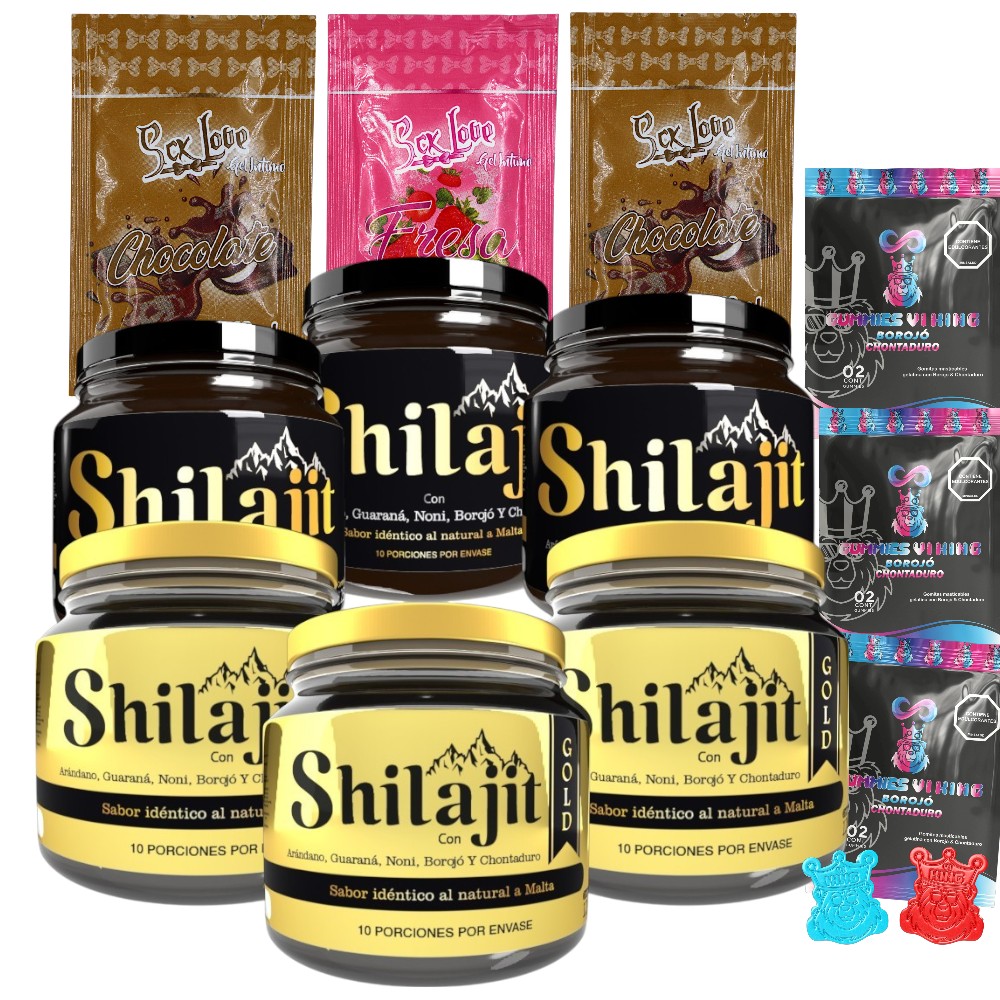 Sixpack Shilajit Original y Gold Obsequi