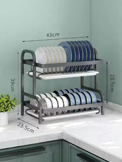 Escurridor De Platos De 2 Niveles