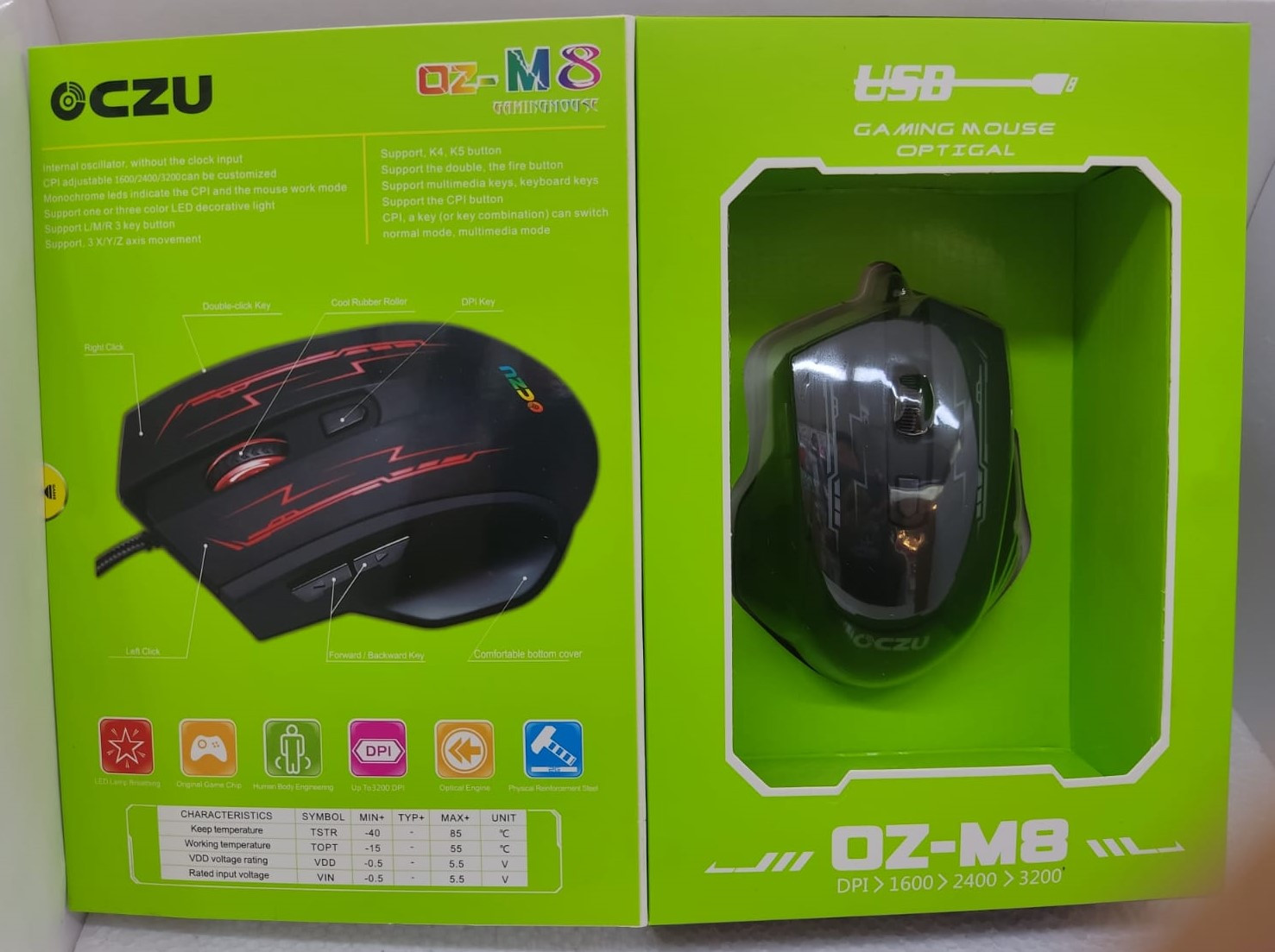 Miniatura 2 de Mouse Alámbrico Gaming Optical Rgb