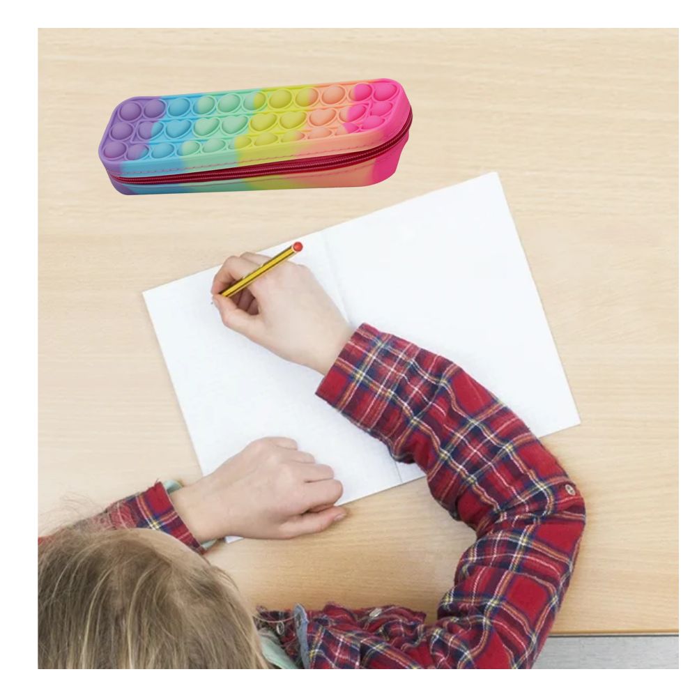 👜 Cartuchera Bolsa Colores Antiestres: ¡Organiza con Estilo! 6