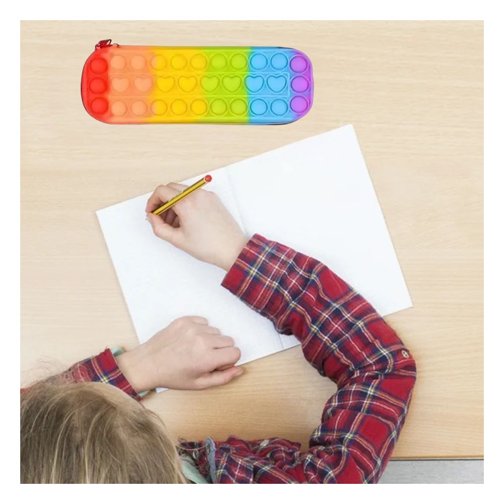 👜 Cartuchera Bolsa Colores Antiestres: ¡Organiza con Estilo! 5