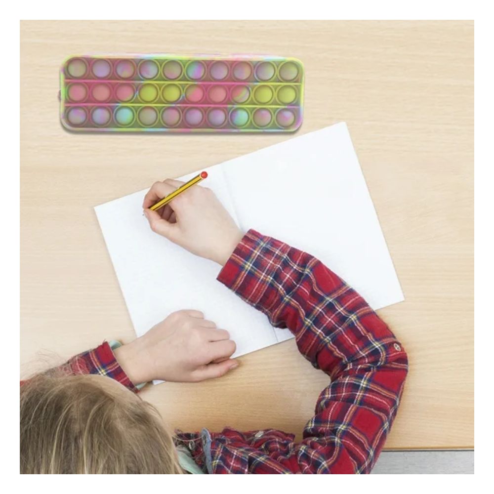 👜 Cartuchera Bolsa Colores Antiestres: ¡Organiza con Estilo! 7