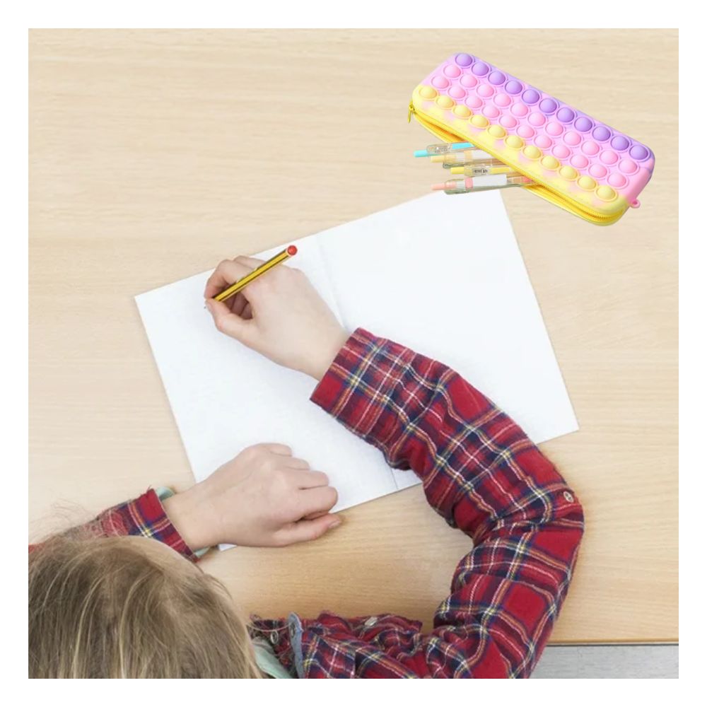 👜 Cartuchera Bolsa Colores Antiestres: ¡Organiza con Estilo! 2