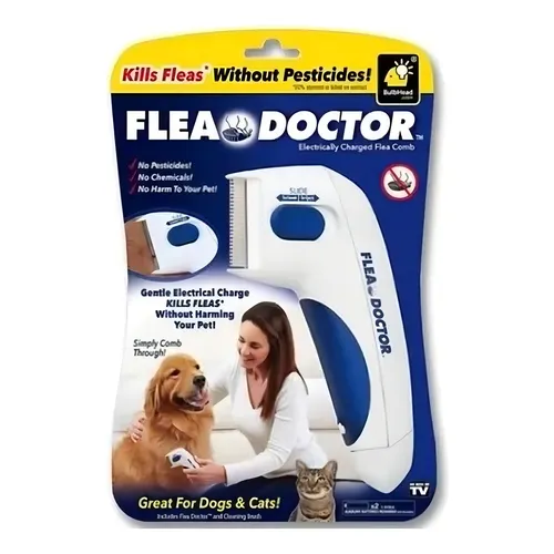 Miniatura 3 de Cepillo anti pulgas para perro peine ele