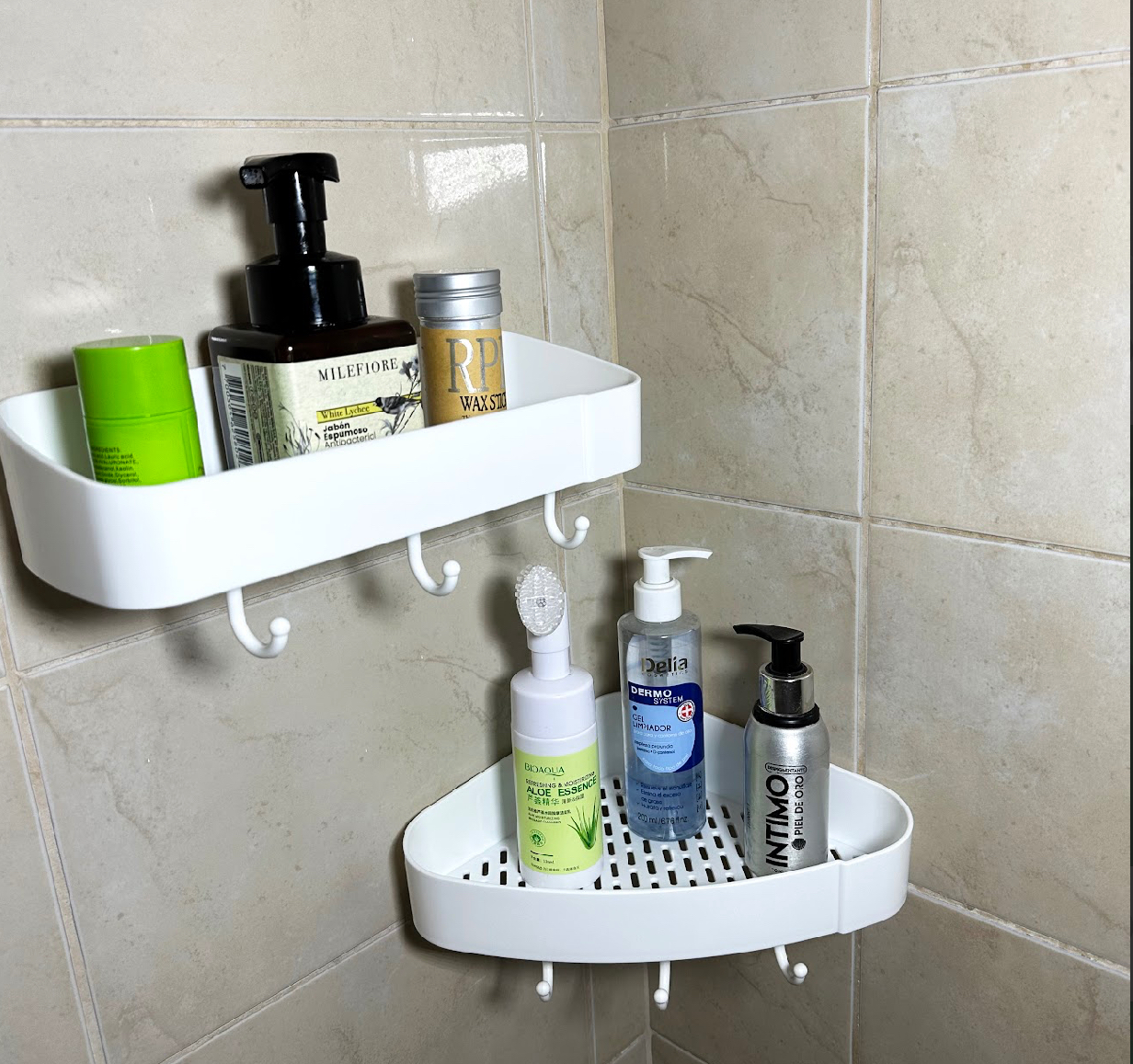 Combo 1 repisa esquinera y 1 lineal