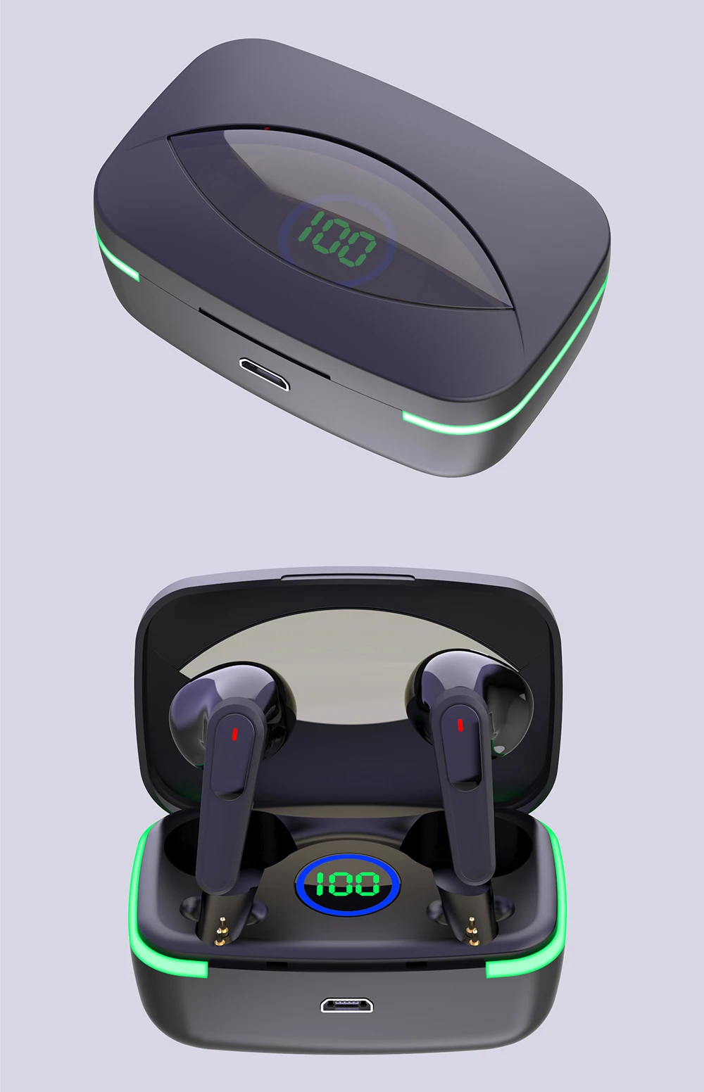 Miniatura 2 de Audífonos Bluetooth M80 Aj