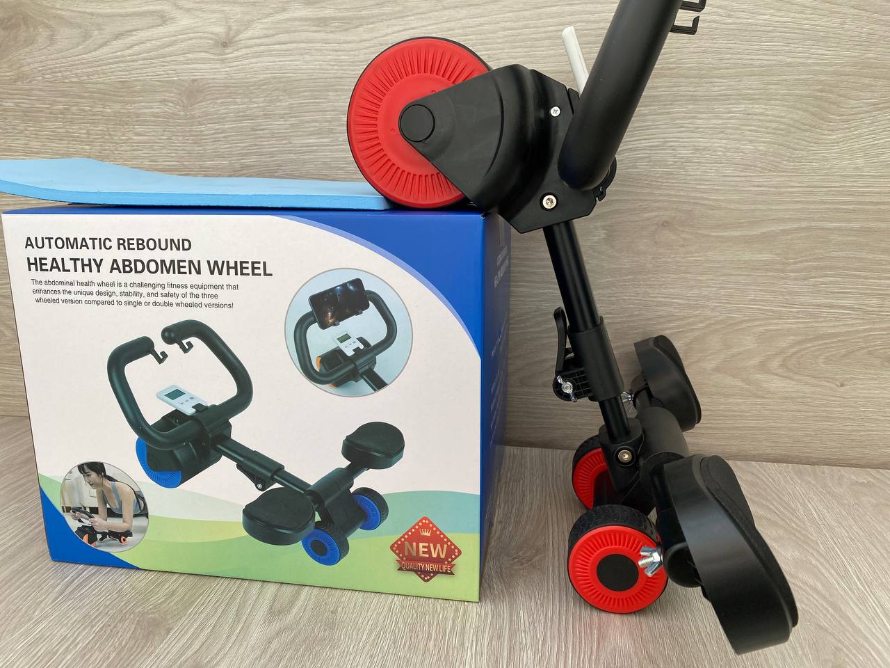 Miniatura 5 de Rueda Abdominal con Temporizador