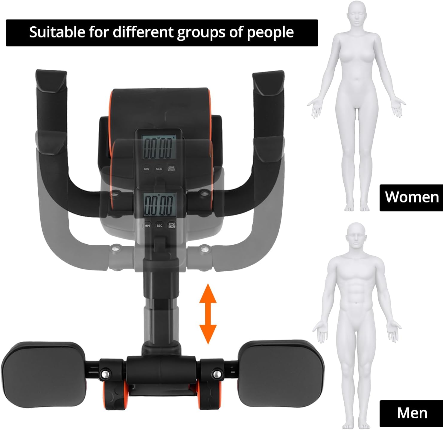 Miniatura 8 de Rueda Abdominal con Temporizador
