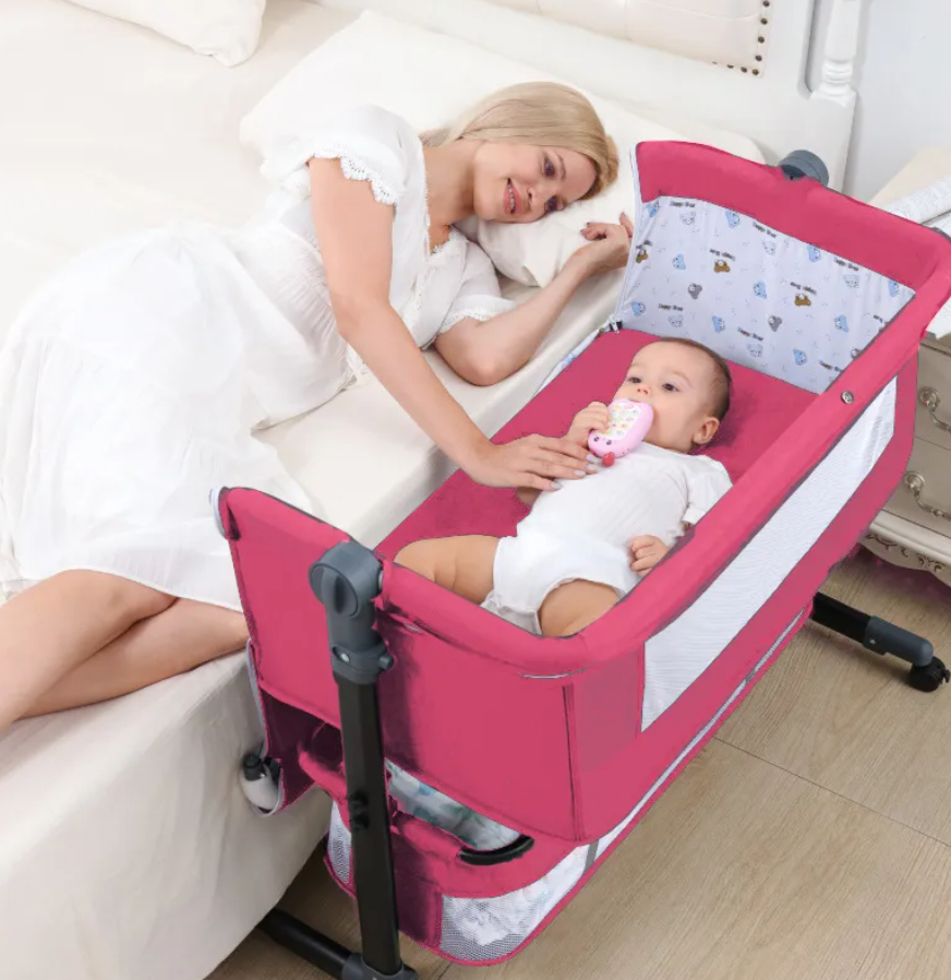 CUNA MULTIFUNCIONAL CON COLCHONETA👶