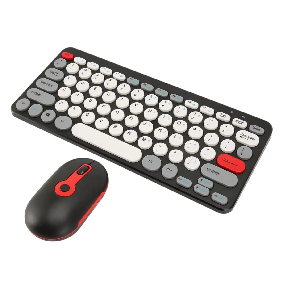 Combo Mini Teclado Y Mouse Inalámbrico
