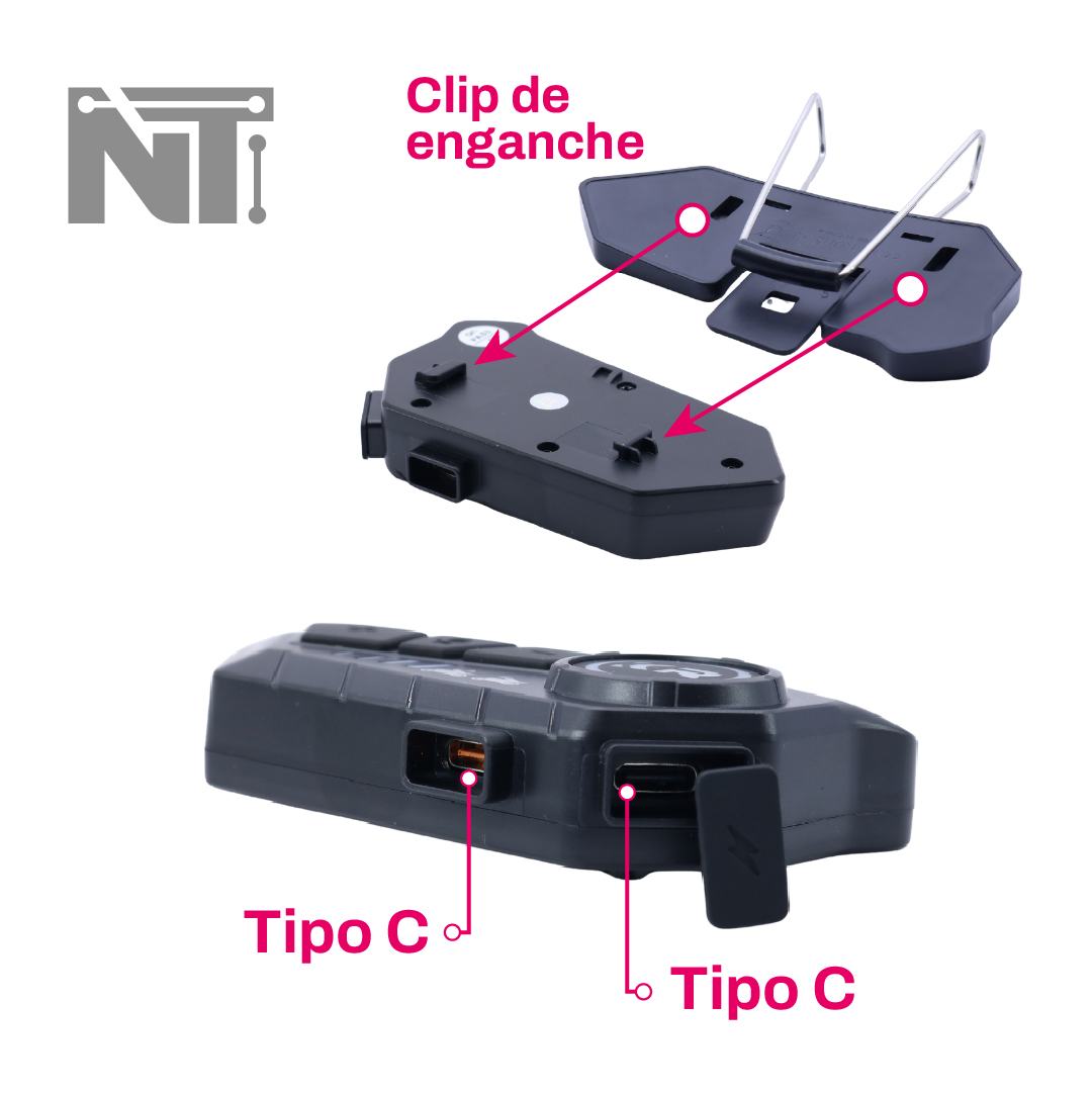 Miniatura 3 de Intercomunicador de Motos KR-M1