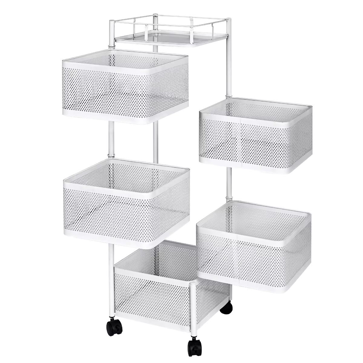 Miniatura 2 de 🧺 Organizador Metálico Multiusos de 6 N