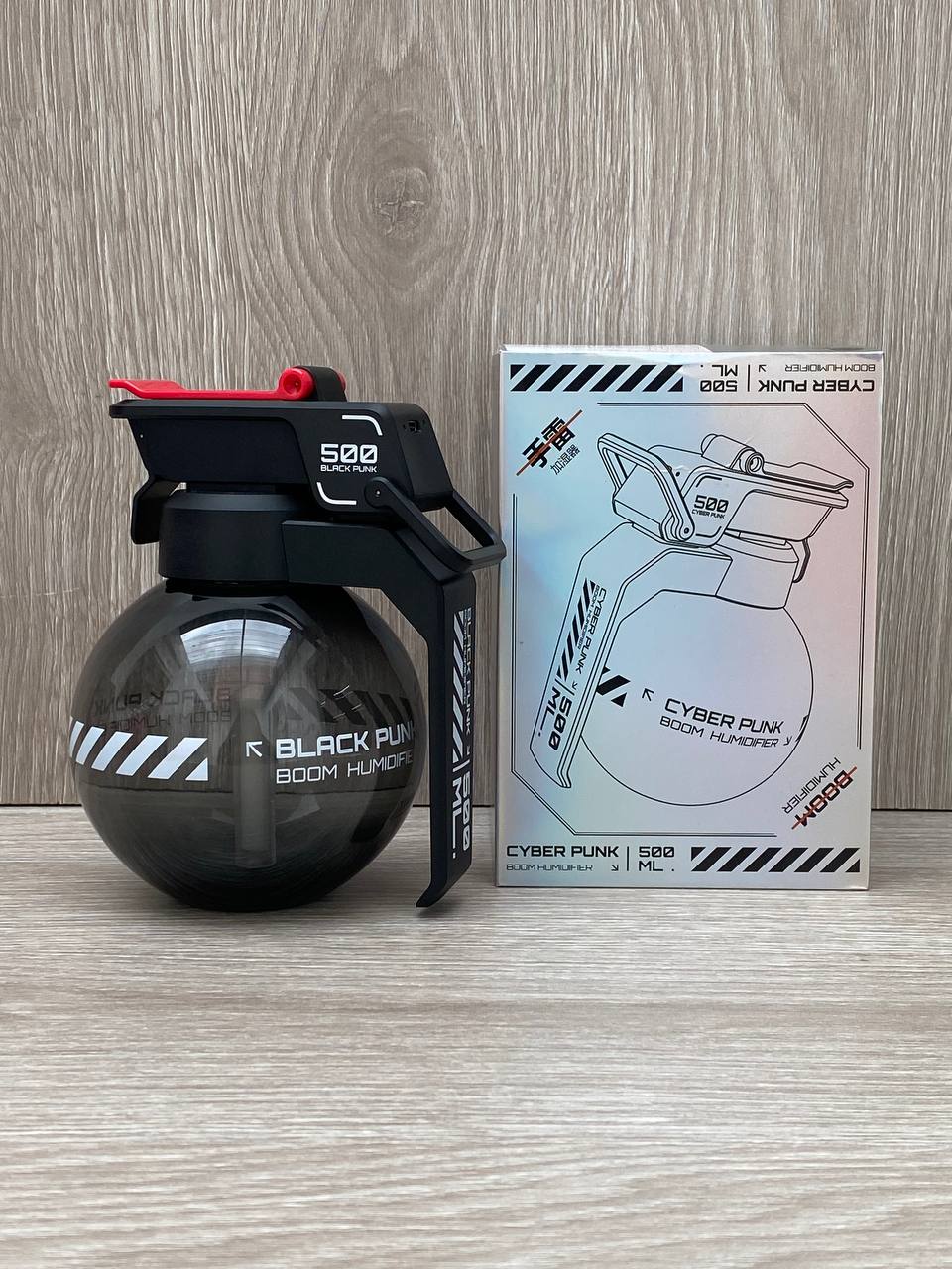 Vista 3 de Humidificador Difusor de Granada - COLOR: NEGRO