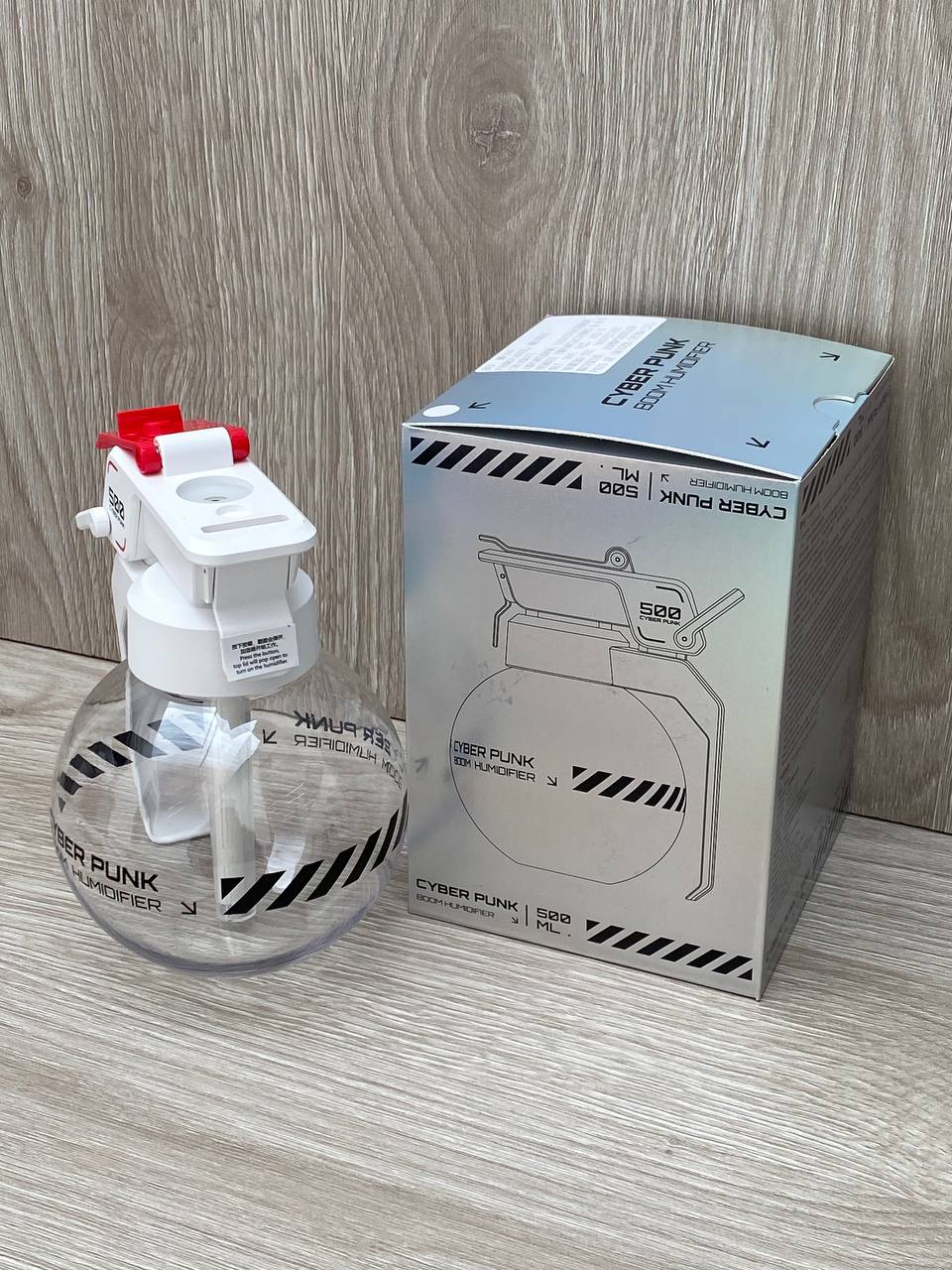 Vista 5 de Humidificador Difusor de Granada - COLOR: NEGRO