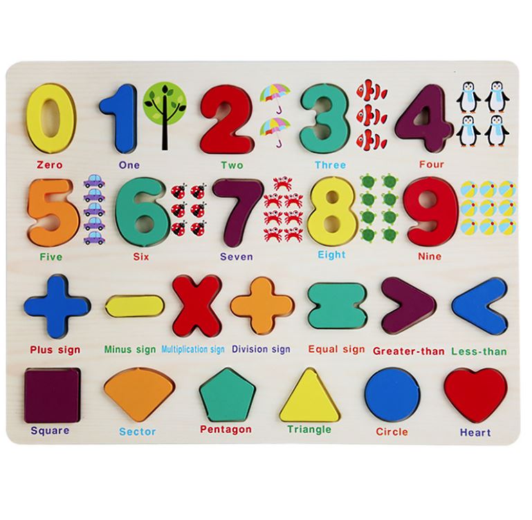 Miniatura 4 de Juego didáctico en madera X 2 unidades