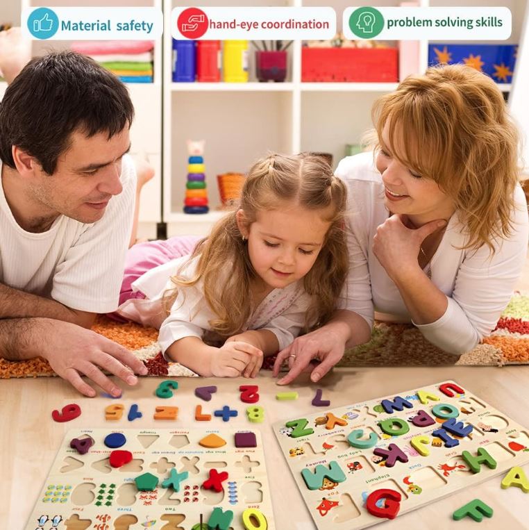 Miniatura 3 de Juego didáctico en madera X 2 unidades