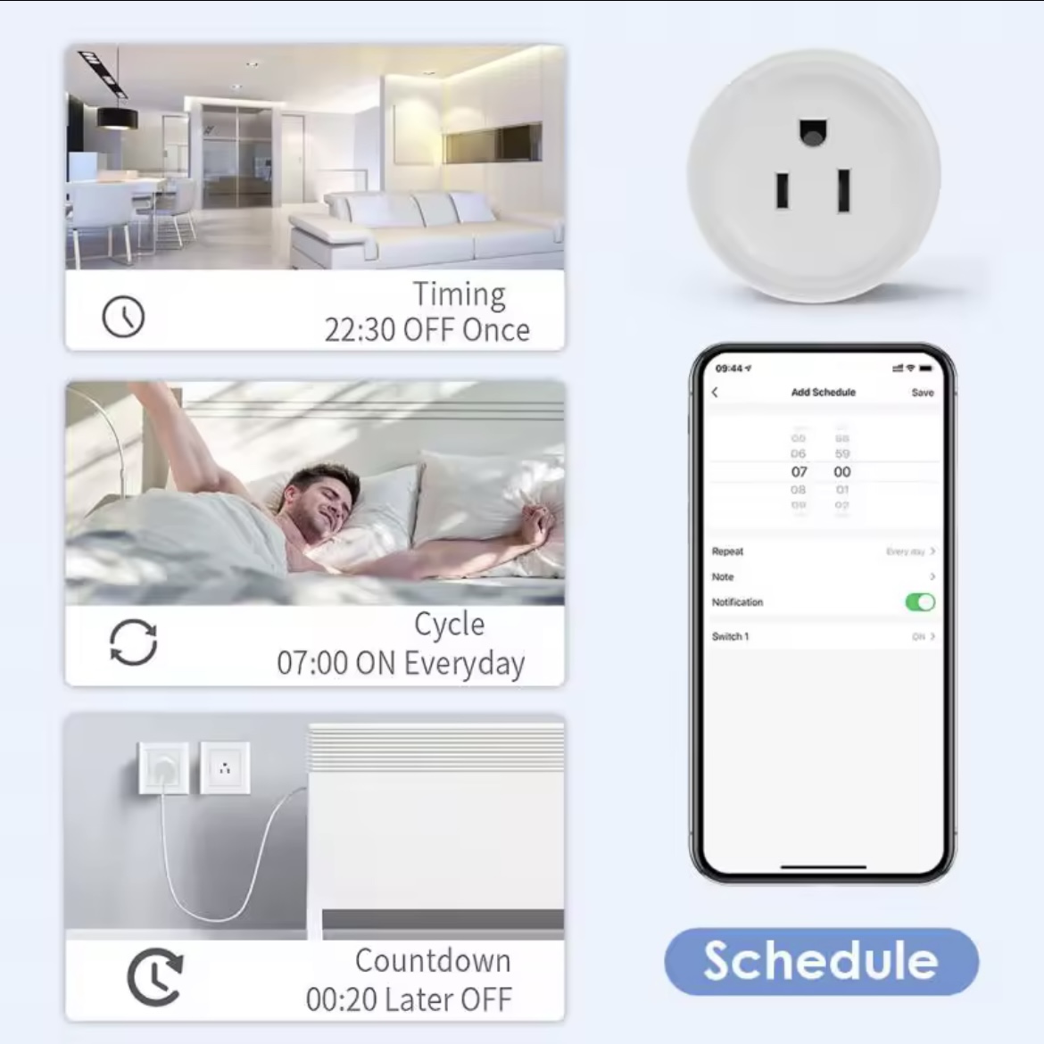 ENCHUFE INTELIGENTE WIFI SMART PLUG INTE