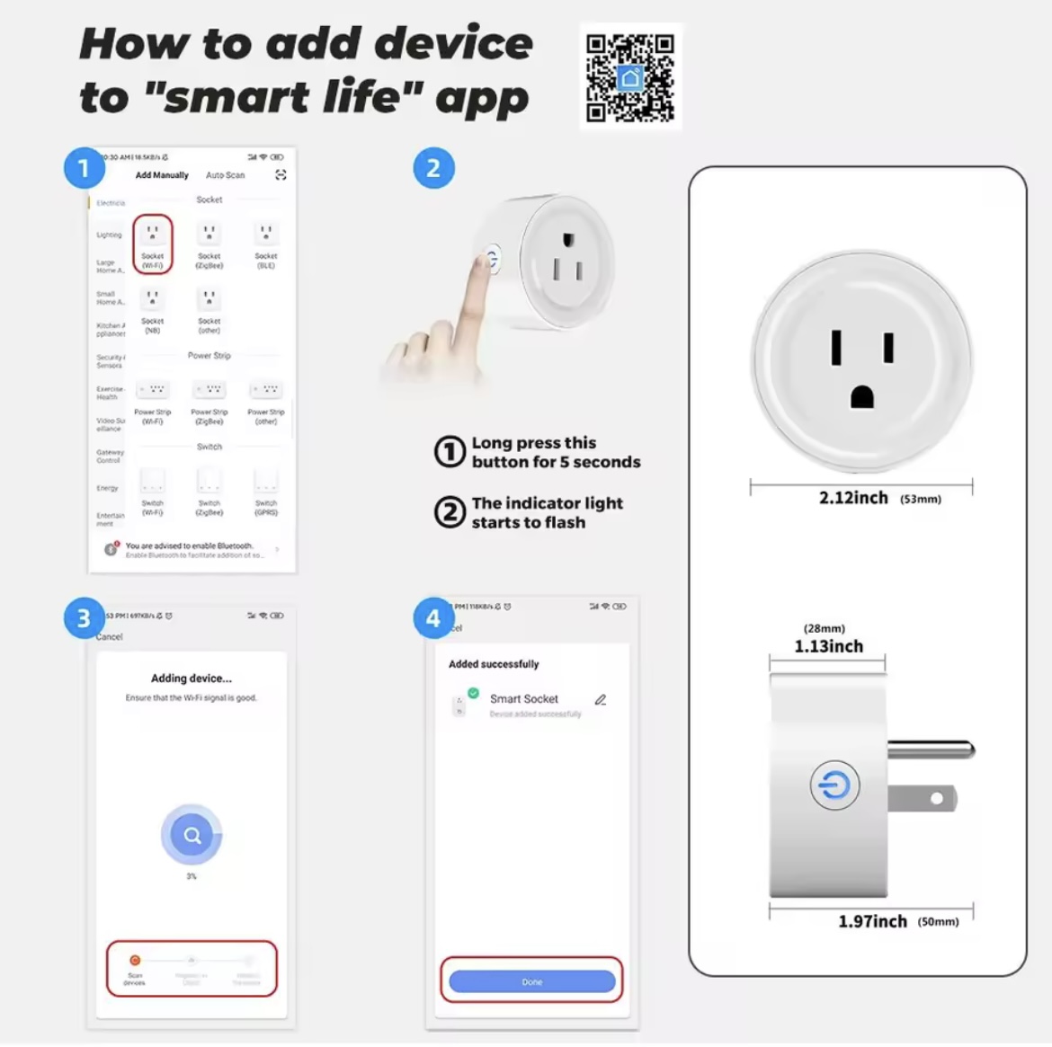 Miniatura 3 de ENCHUFE INTELIGENTE WIFI SMART PLUG INTE