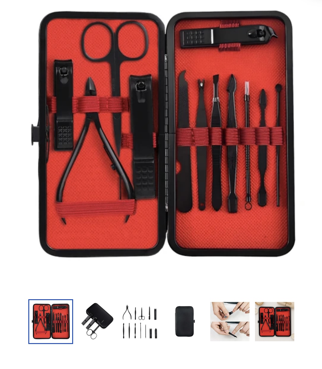 Miniatura 12 de KIT CORTA UNAS SET MANICURA PEDICURA 12