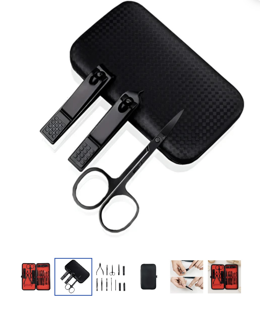 Miniatura 14 de KIT CORTA UNAS SET MANICURA PEDICURA 12