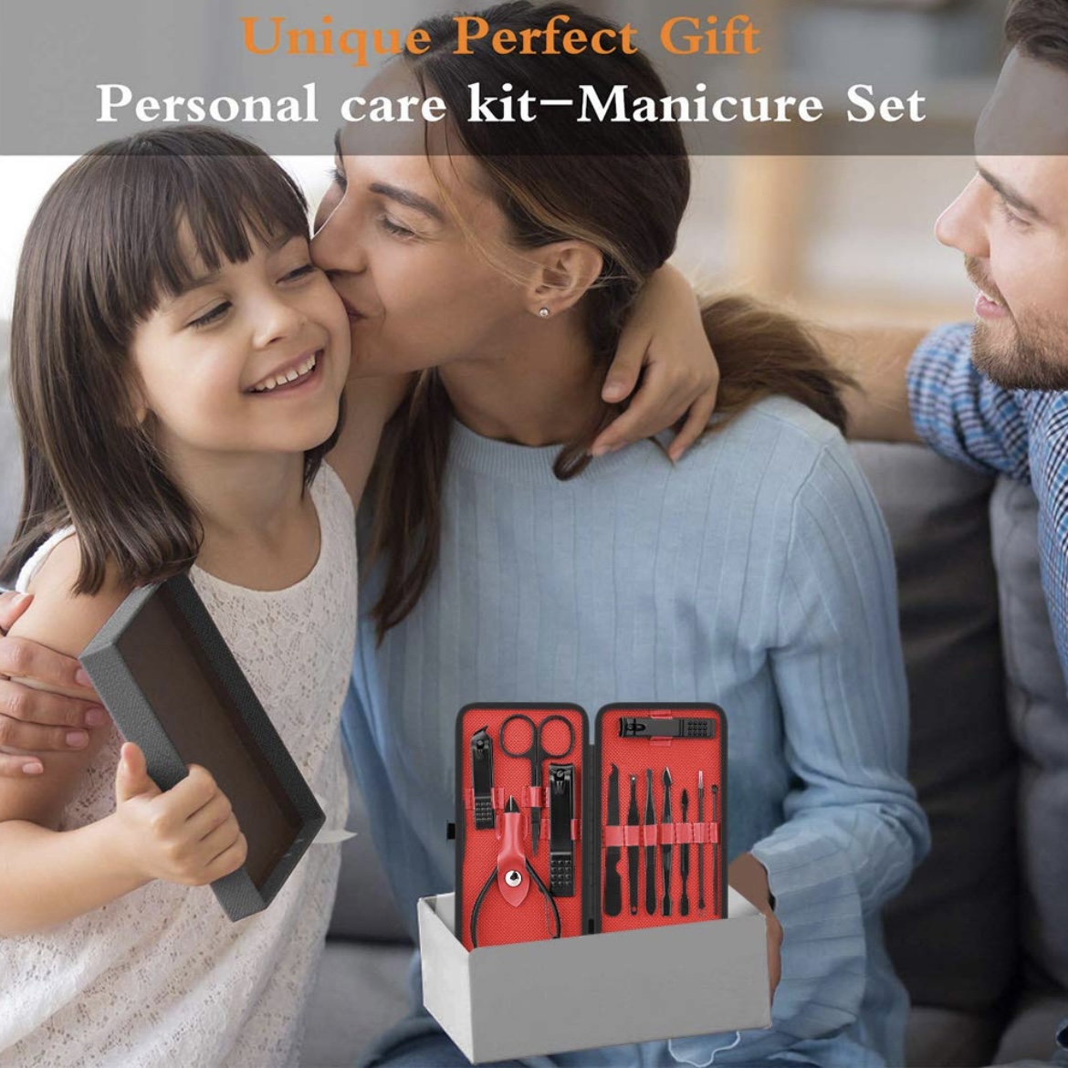 Miniatura 3 de KIT CORTA UNAS SET MANICURA PEDICURA 12