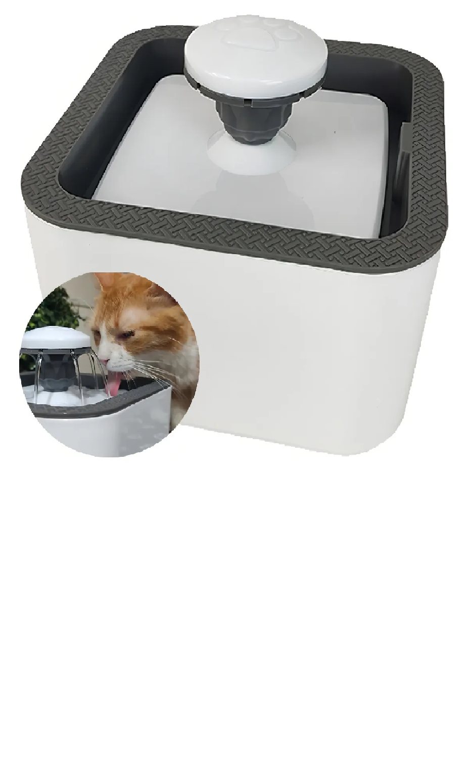 Bebedero para  gatos y perros