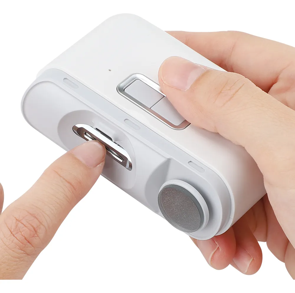 Miniatura 6 de CORTA UÑAS ELLECTRICO  2 EN 1 CON LUZ