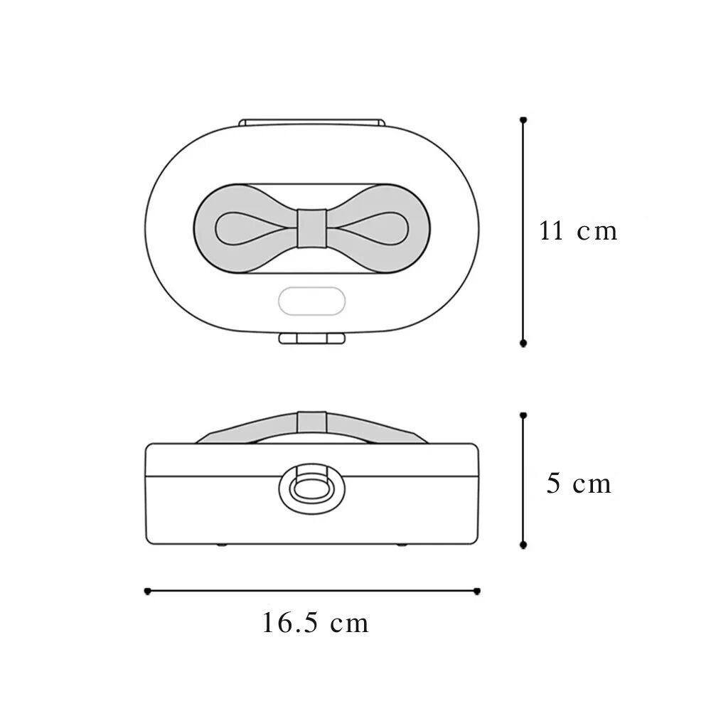 Miniatura 4 de Mini Joyero Organizador De Joyas Moño